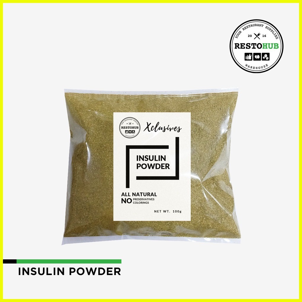 Restohub Xclusives Insulin Plant Powder ( 100g ) Organic / 100 Pure