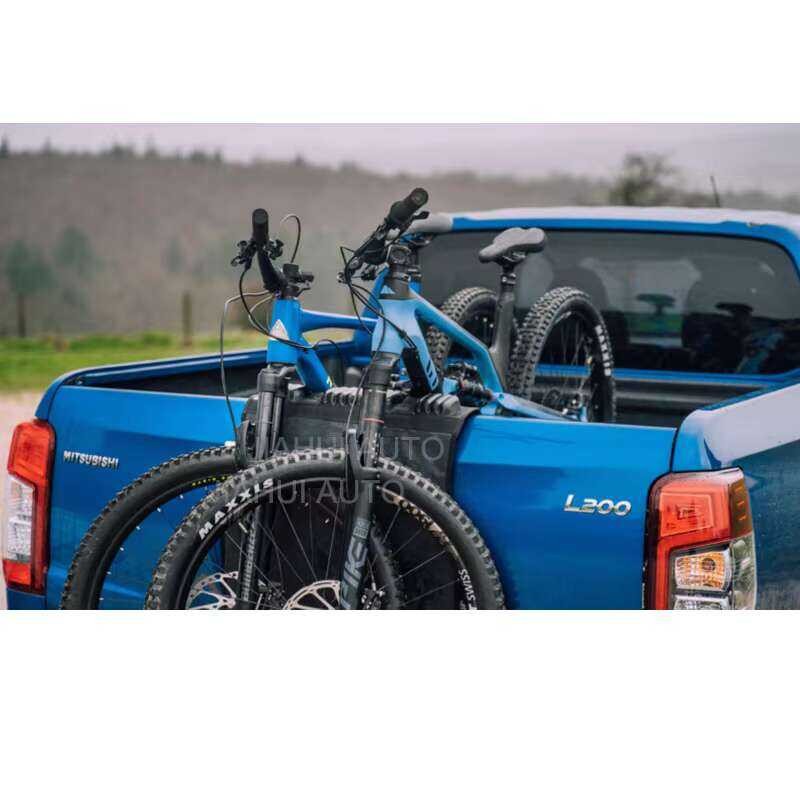 Truck Tailgate Bike Rack Carrier 2 Bikes Protection Pad For Mitsubishi ...