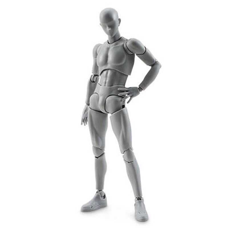 Bandai SHF Human Body Model Base Figure Y Doll Fixed Pose Animatable ...