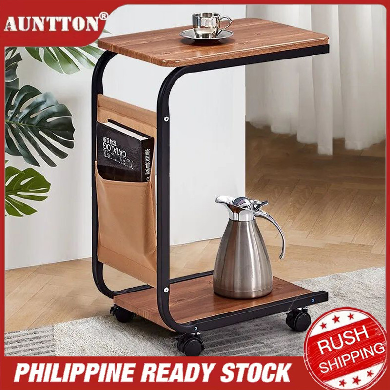 COD Movable Sofa Side Table Coffee Table Corner Table Nordic Side ...