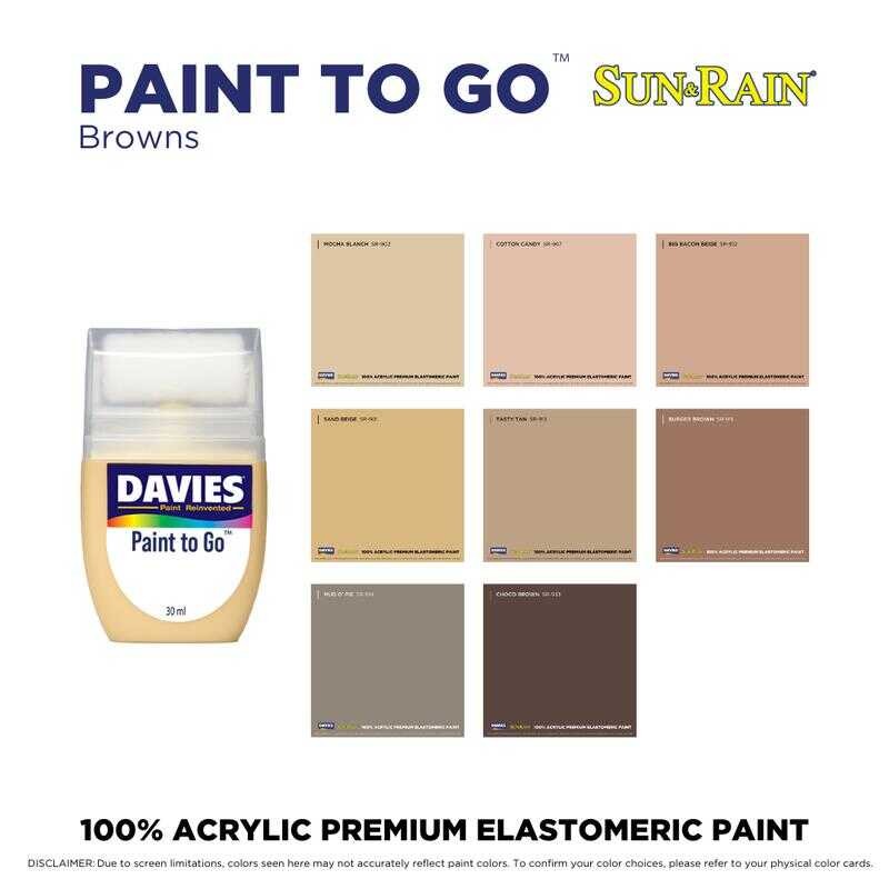 Davies Paint To Go Sampler 30Ml (Sun & Rain) Browns | Shopee Philippines