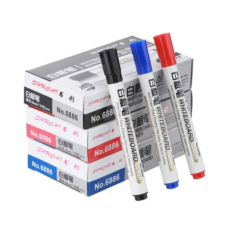 LY Whiteboard Pen Water-Based Erasable Marker Pen Display Board Pen ...