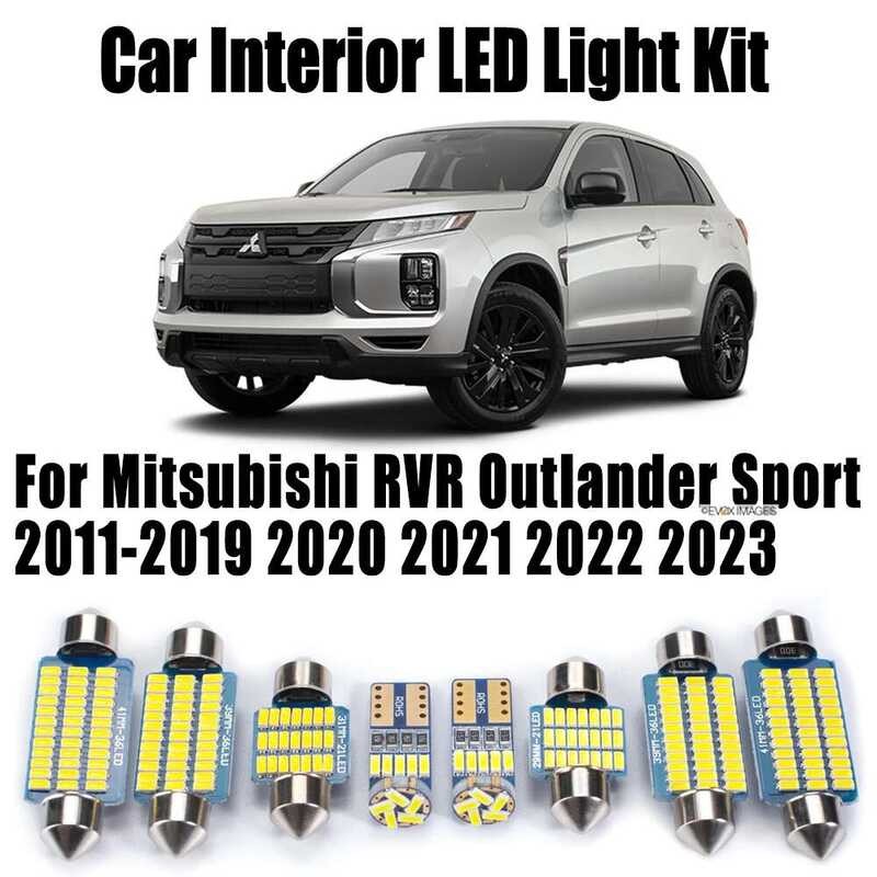 A A 11Pcs Car LED Interior Ceiling Trunk Light Kit For Mitsubishi RVR ...