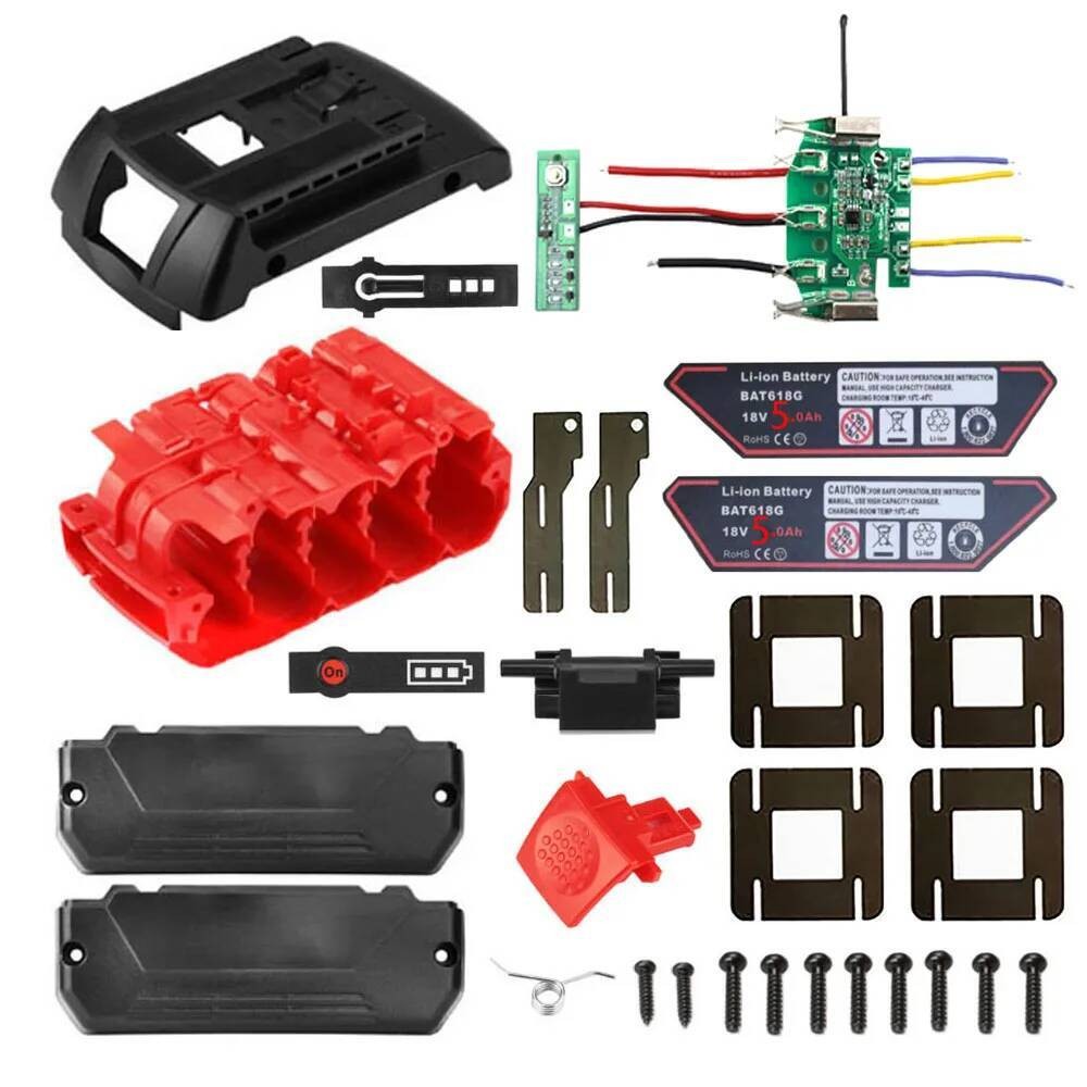 Battery Li-ion Plastic Case Charging Protection Circuit Board PCB Shell ...