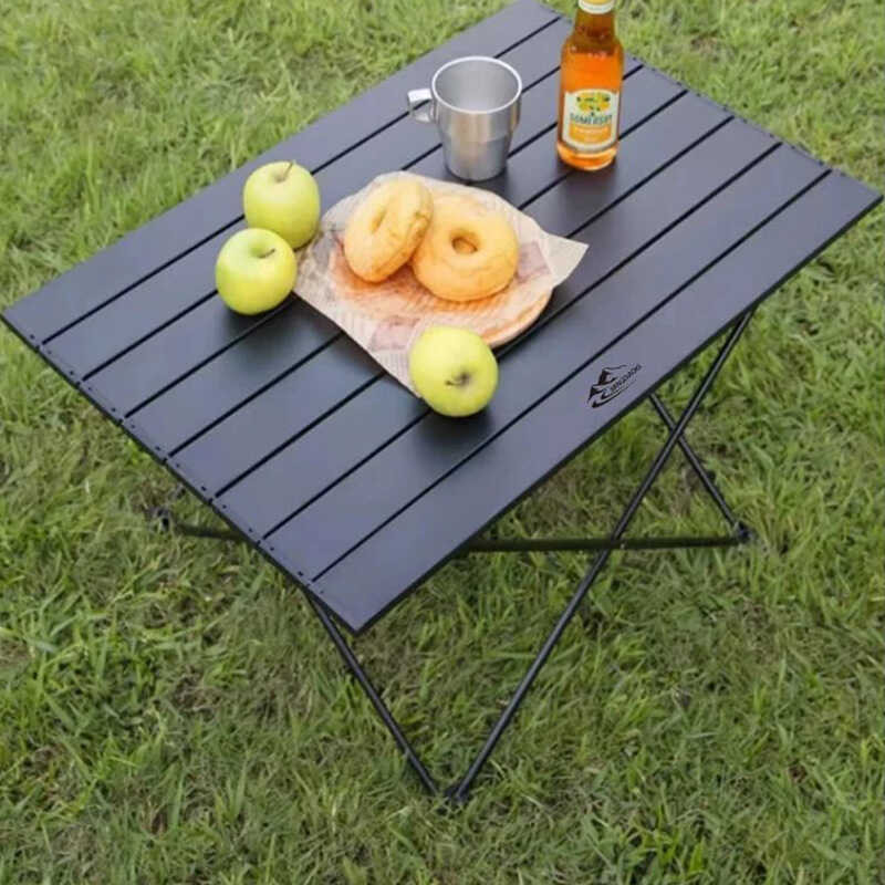 Outdoor Picnic Camping Portable Folding Table Home Dining Table Stall ...