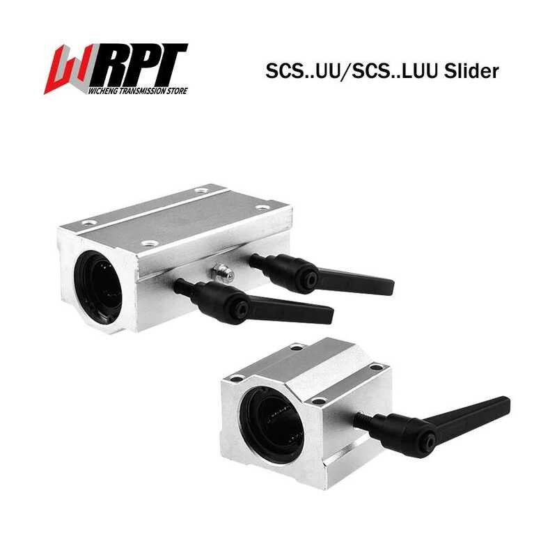 Linear Box Slide Lock Positioning Optical Axis Bearing Scs10 12 16 20 ...