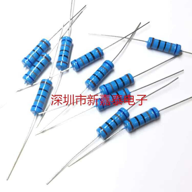 ☑♥ 3W Direct Insert Metal Resistor Precision 1% Gold Film 5 Color Ring ...