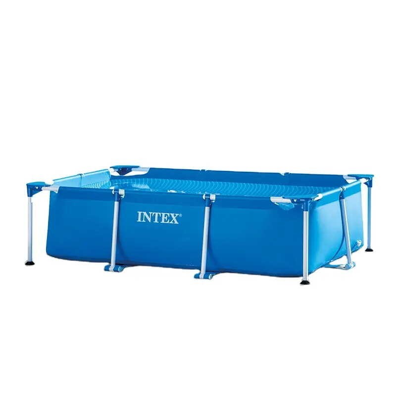 28271 Rectangular INTEX Steel Frame Set Adult Family Big Children ...