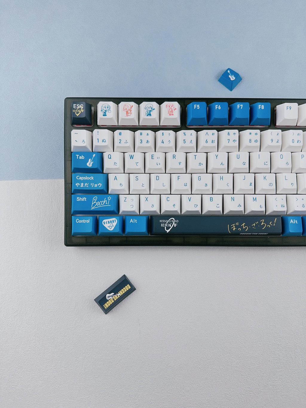 Gotoh Hitori Keycap Cherry Profile 138 Keys PBT Five-sided Dye ...