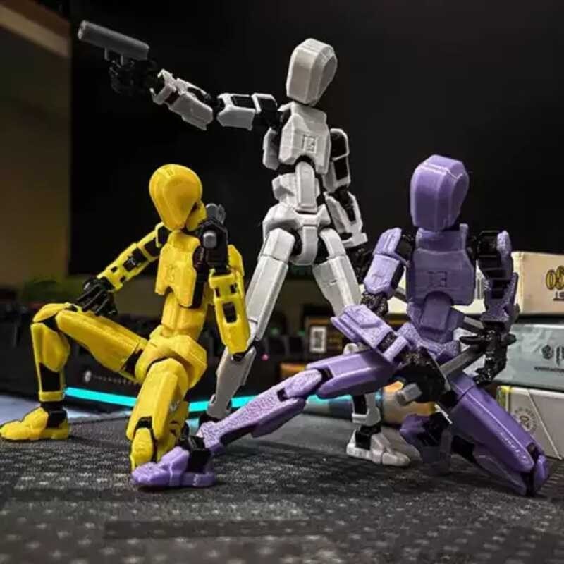 Lucky 13 Joint mobile 3D printing figure toy dummy doll DIY variety ...