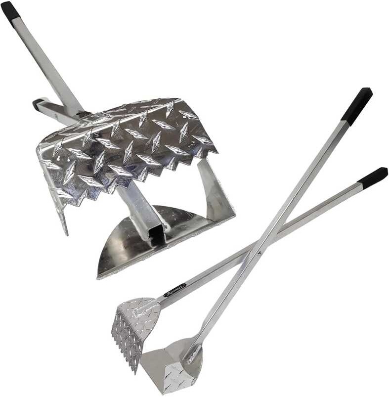 Activedogs Ultimative Hundekotschaufel – Robuste Aluminium-Schaufel Mit Klappbarem Design, Made In USA