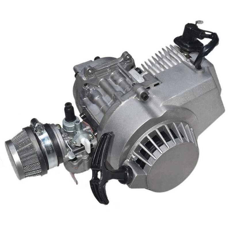 50Cc 49Cc 2 Stroke Pull Start Engine Motor Mini Pocket PIT Quad Dirt ...