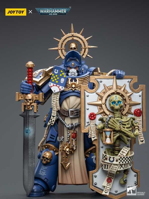 Dark Jt6465 Ultramarines Primaris Chapter Master With Shield And Energy ...
