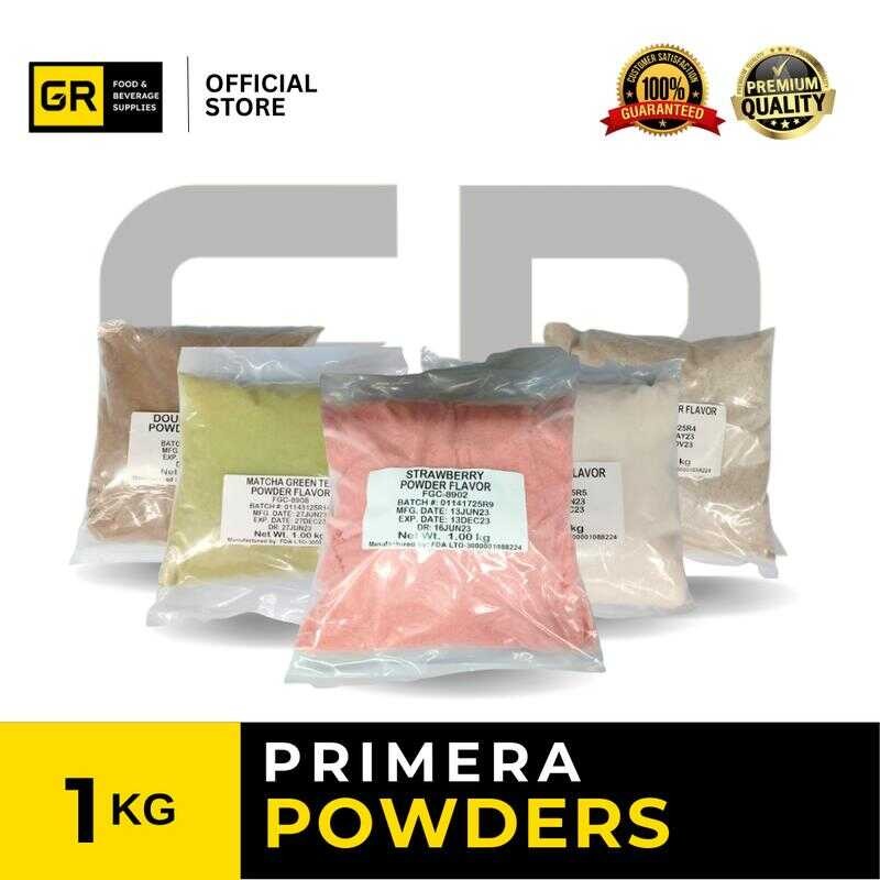 PRIMERA POWDERS 1Kilo Pack GR Milktea/Frappe 93A 9Dc | Shopee Philippines