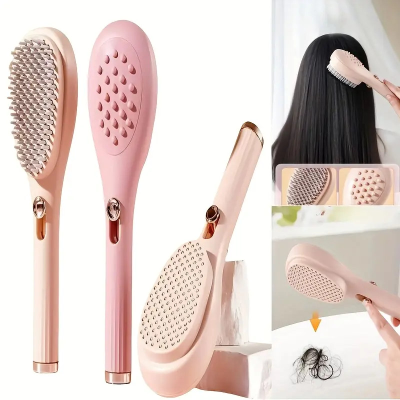 Retractable massage comb magic comb hair cleaning does not damage the ...