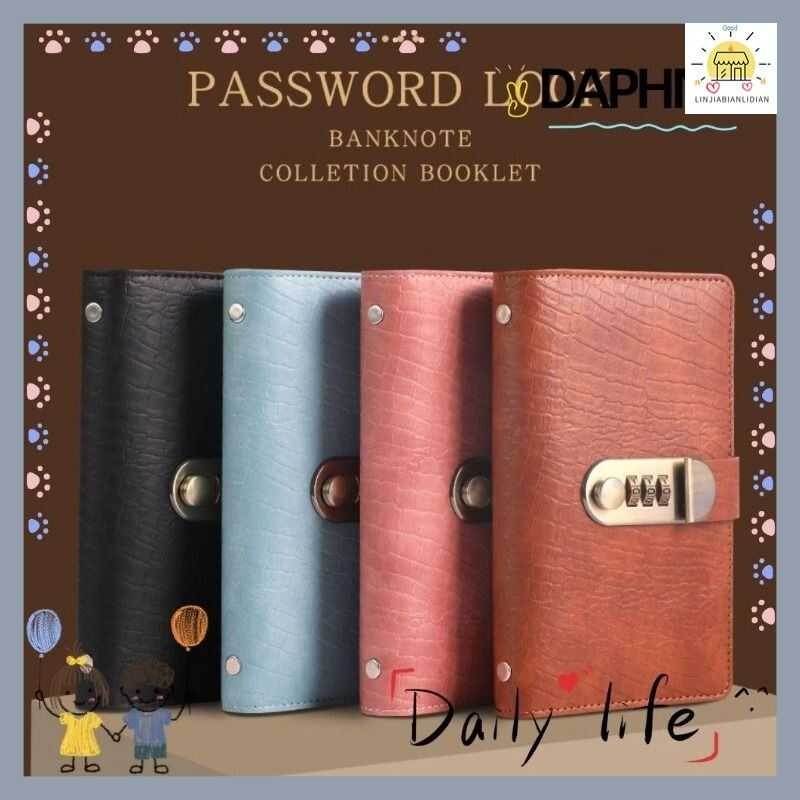 Saving Money Notebook, With Password Lock Waterproof 100 Envelope ...