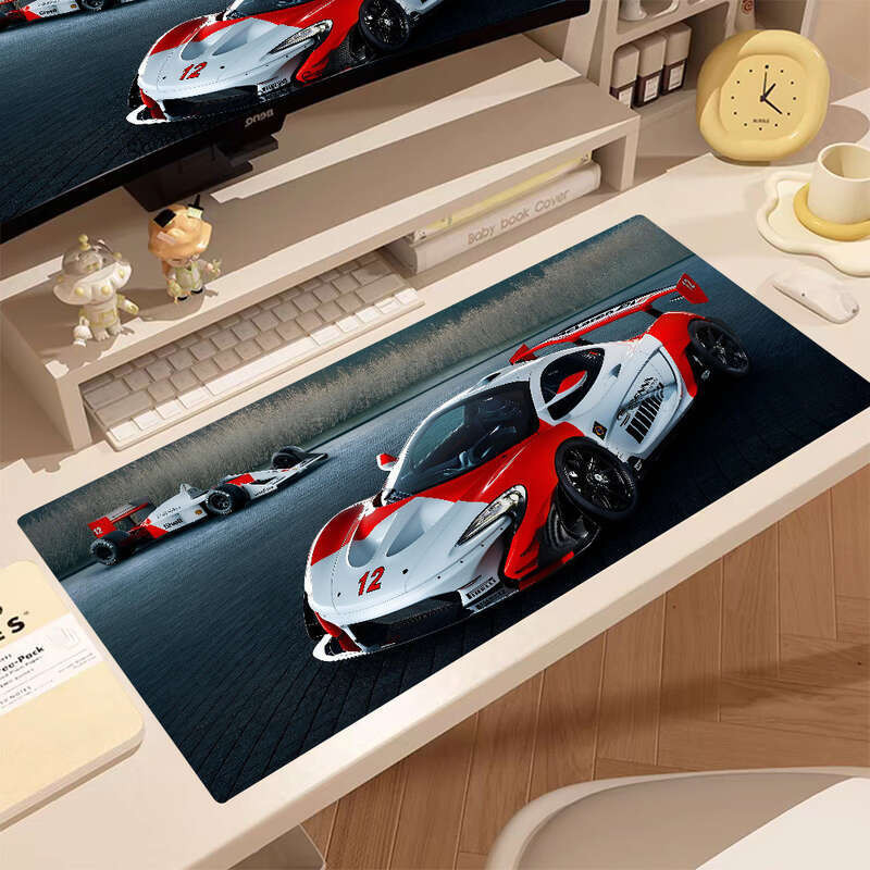 Ayrton Senna Helmet F1 Racing Mousepad Large Gaming Mouse Pad LockEdge ...