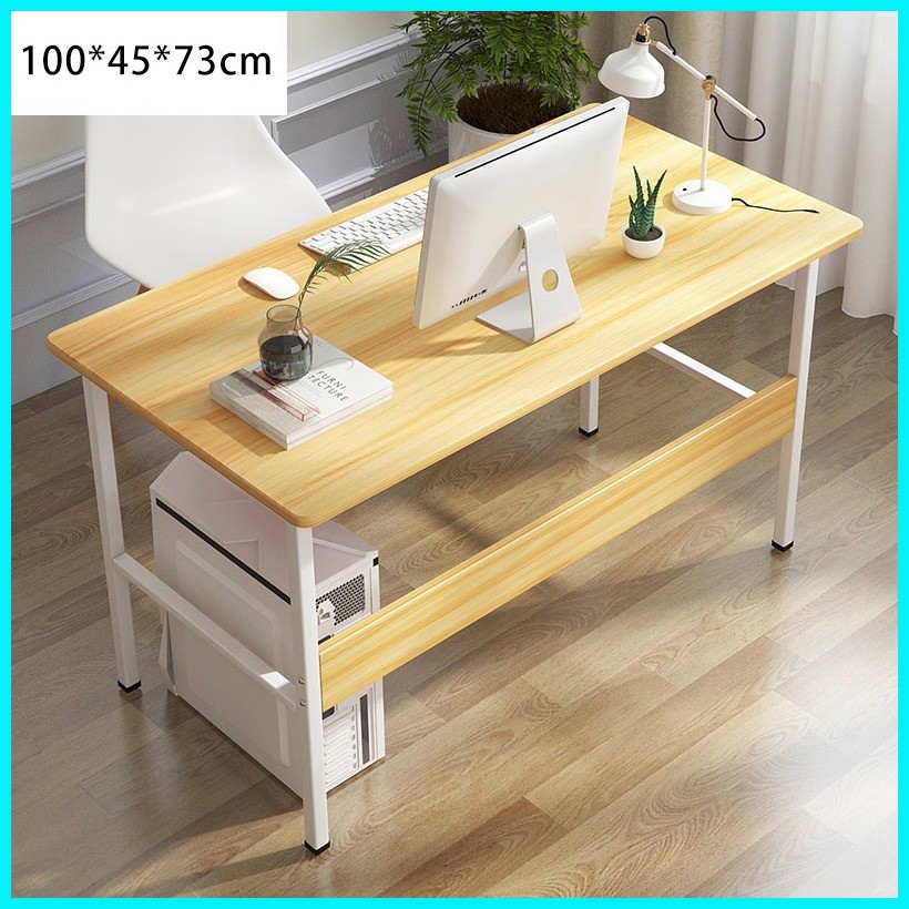 Desktop computer desk Simple student desk Study table Simple table for ...