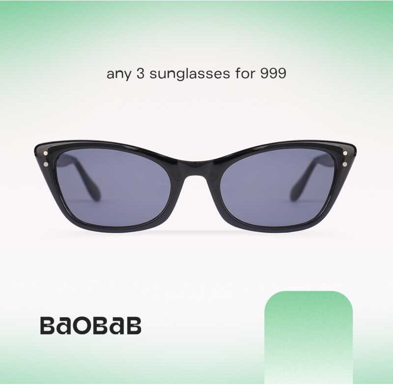 Baobab Eyewear MALLORY Sunglasses UV Protected Korean Fashion Sunnies ...