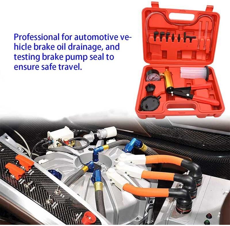 Propesyonal Car Auto Hand Held Pressure Pump Brake Bleeder Adaptor