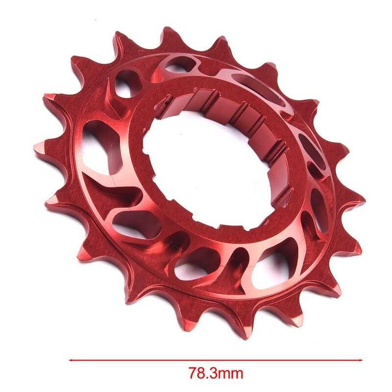Bicycle Single Speed Flywheel Conversion Kit 18T Cassette Cog MTB Road