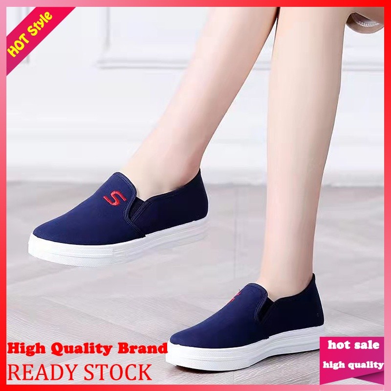 hc READY STOCK Women s Shoes Strappy Sneakers Import Canvas Shoes Real Pict Cheap Women s Sport Shoes Shopee Philippines