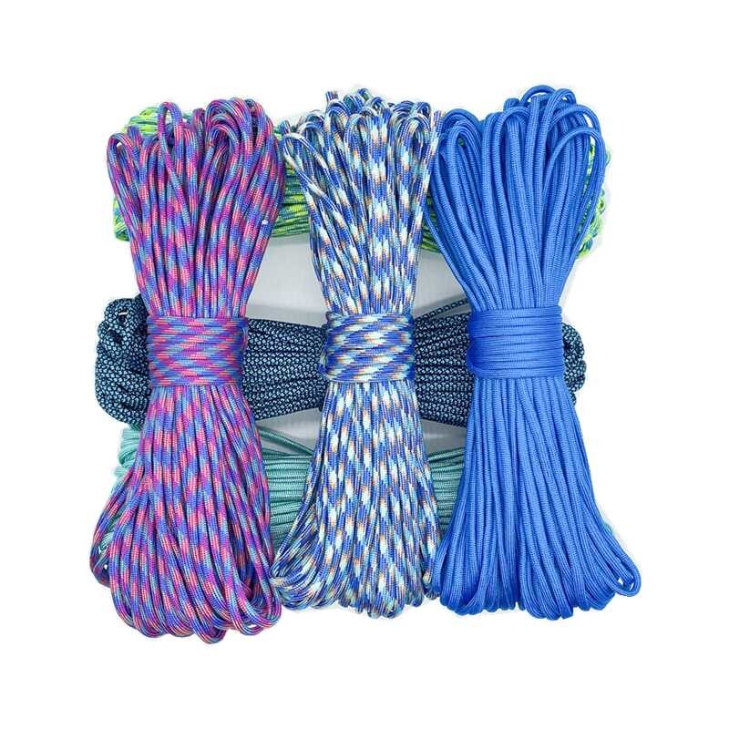 550 Parachute Cord Lanyard Rope Mil Spec Type III 7 Strand Climbing ...