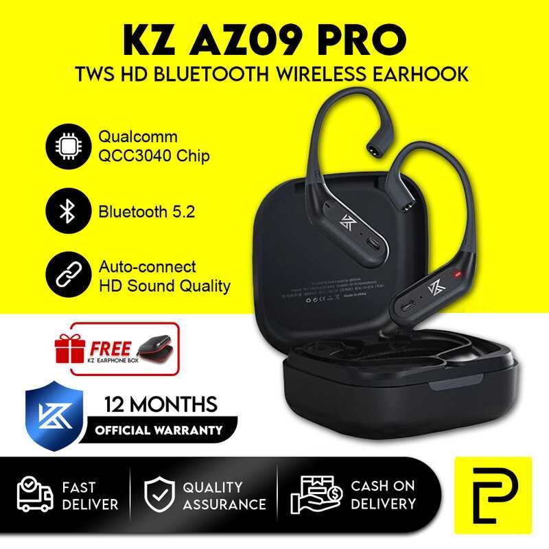 & KZ Az09 PRO Wireless Upgrade Cable Bluetooth 5.2 HIFI Bluetooth Ear