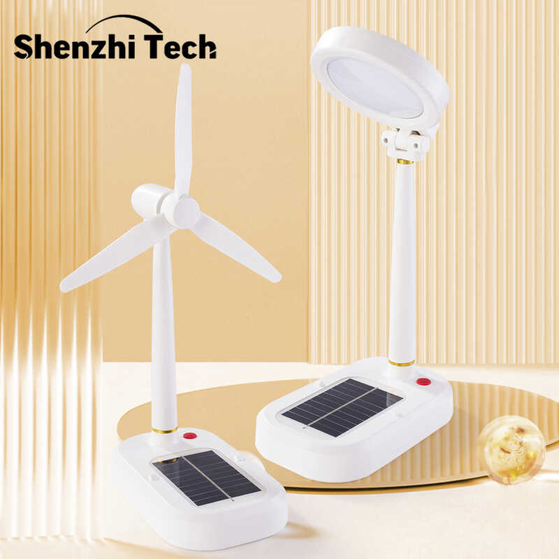 Solar B Lights, Camping Fan Lamp, 3 In 1 MultiFunction LED Table Light