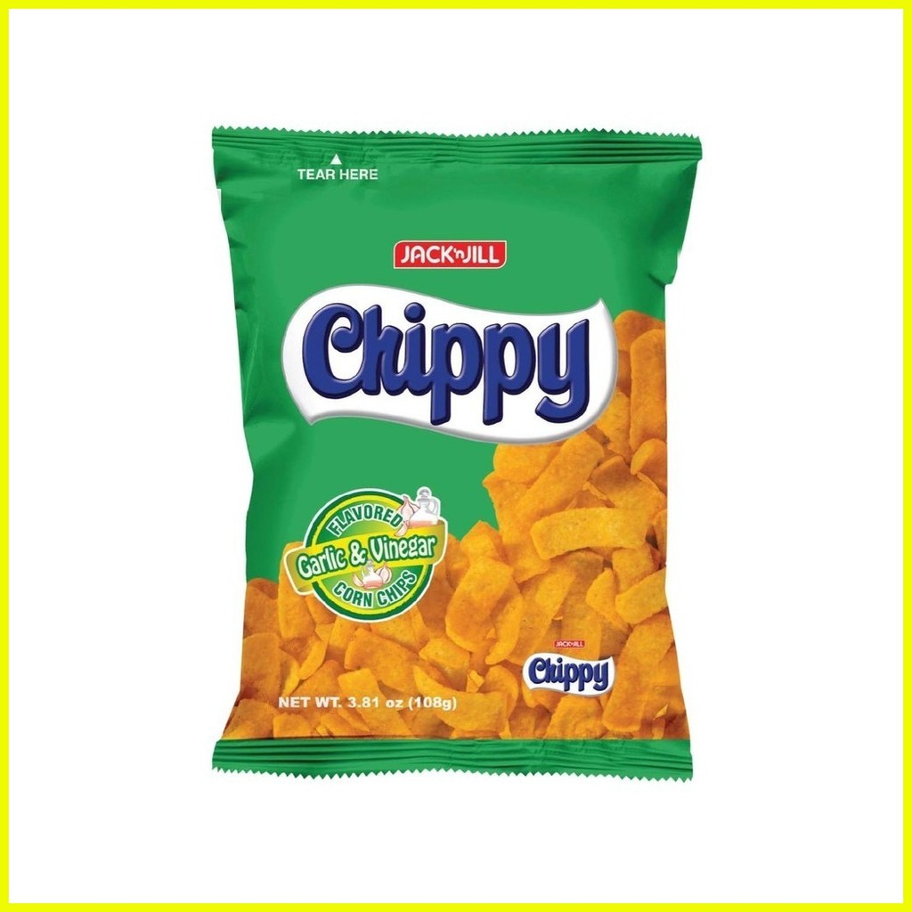 ♂ ☬ Chippy Barbecue Flavored Corn Chips 108g and Chippy Garlic ...