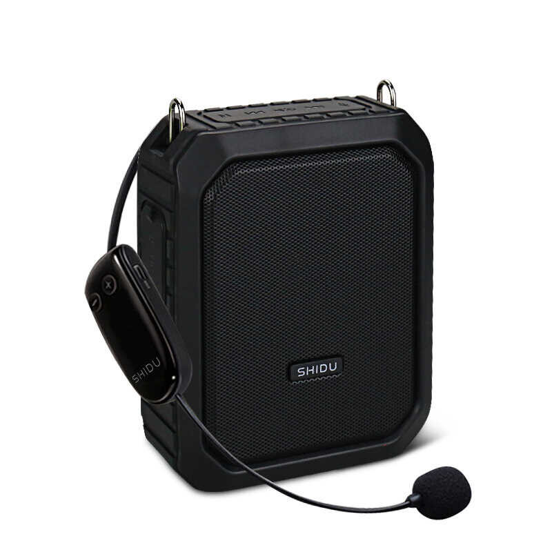 M800 SHIDU 18W Rechargeable Wireless Voice Amplifier Portable