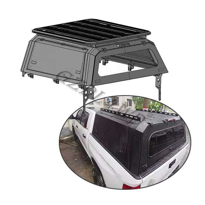 Gzdl4wd 4X4 Steel Single 4 Doors Pickup Truck Bed Hardtop Topper Canopy ...