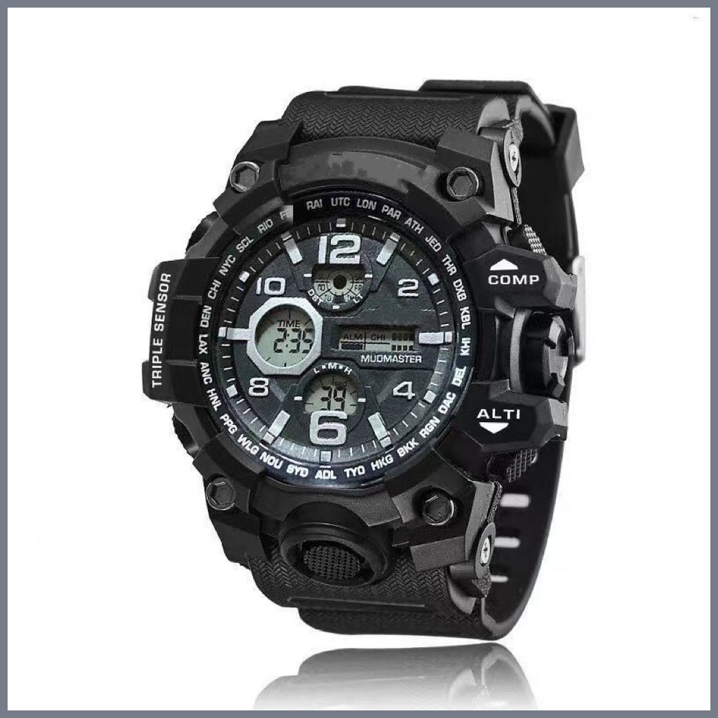 ☸ ∦ [HS] Fashion Digital Sports watch for Men | Shopee Philippines