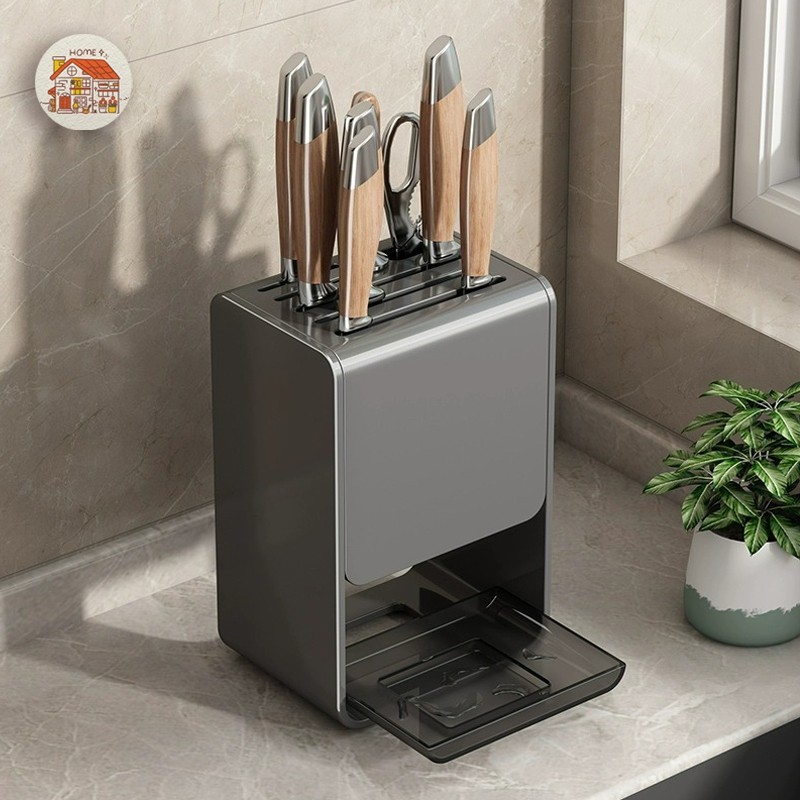 304 stainless steel Wall Mounted Knife Holder kitchen rack organizer ...