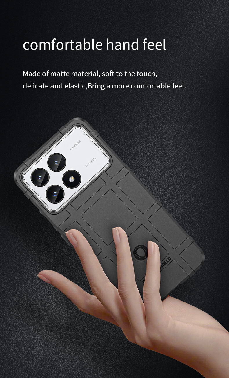 RUGGED SHIELD ｜ Frosted Skin Casing For Redmi K70 Pro/K70E/XiaoMi Poco ...