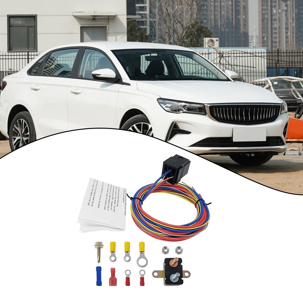 40205G Electric Fuel Pump Harness and Relay Wiring Kit Heavy Duty