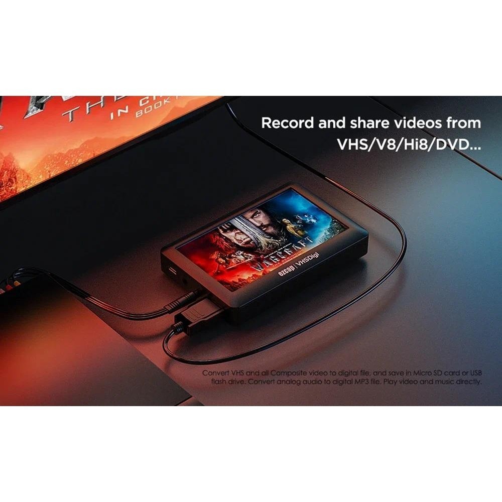 Ezcap180 RCA AV Recorder VHS Digitizer Analog Video To Digital Video ...