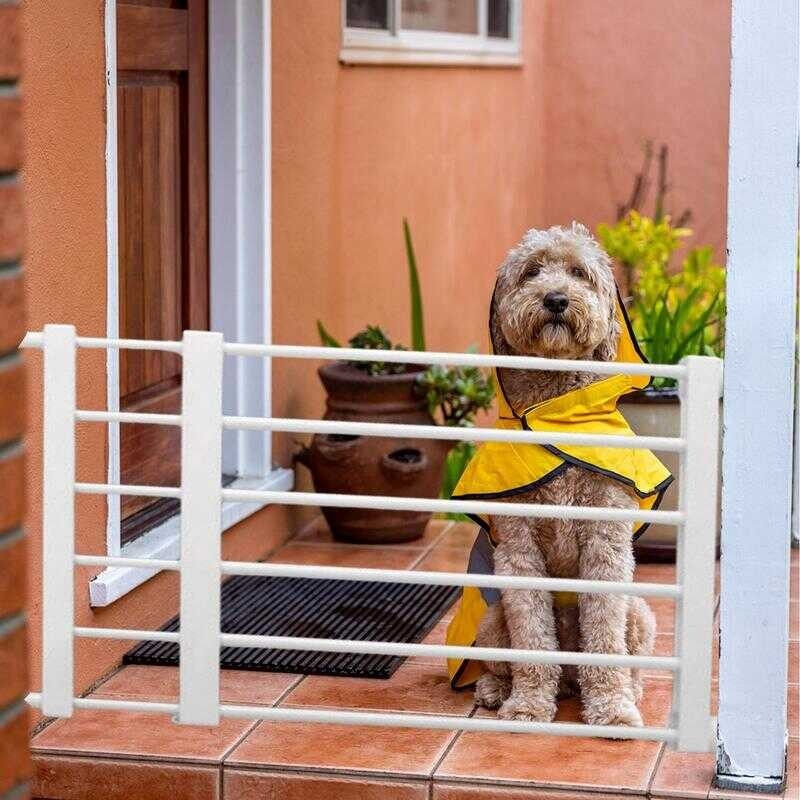 Retractable Pet Gates Cats Dogs Pets Barrier Easy Installation ...