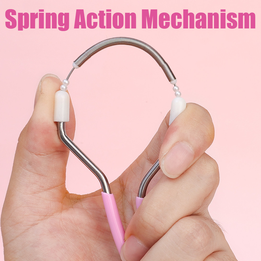 [ Featured ] 1/3 Pcs Facial Hair Remover - Manual Lip Epilator - Spring ...