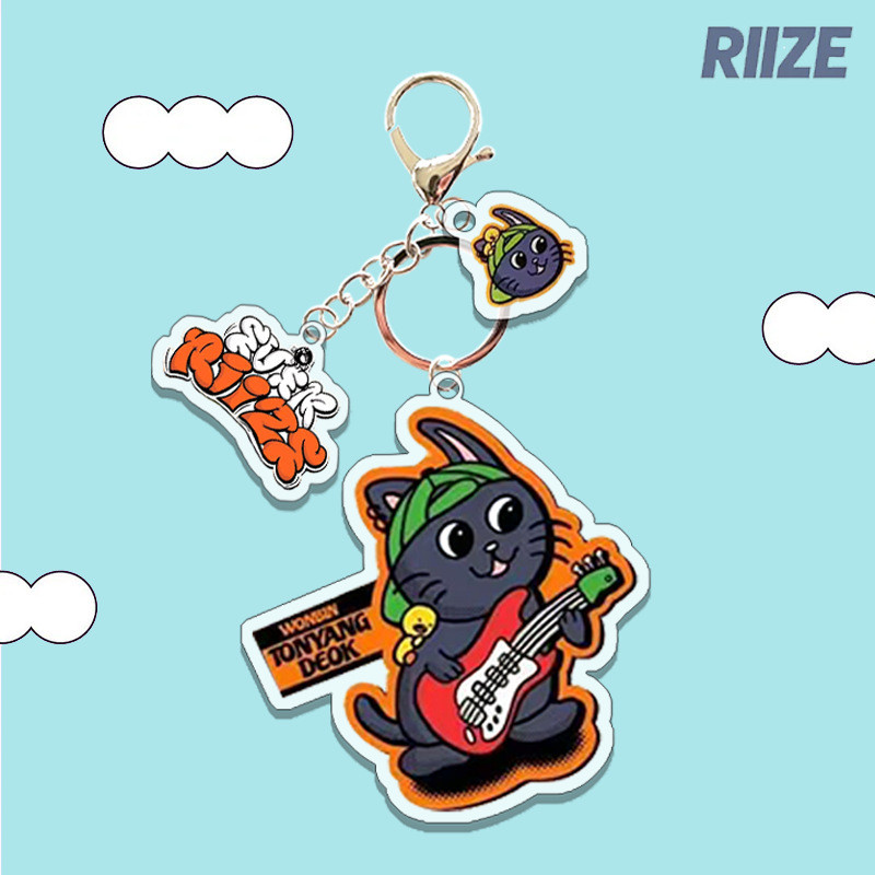 kpop idol RIIZE keyring EVER RIIZE series Cute Cartoon Acrylic ...