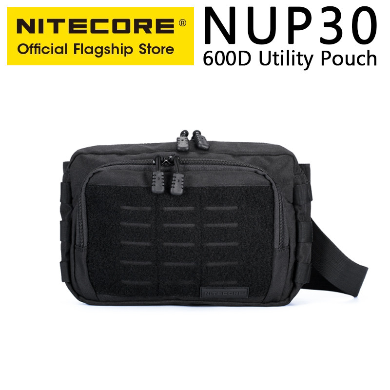 NITECORE NUP30 Sling Bag Tactical Crossbody Bag 600D Nylon Commute Pack