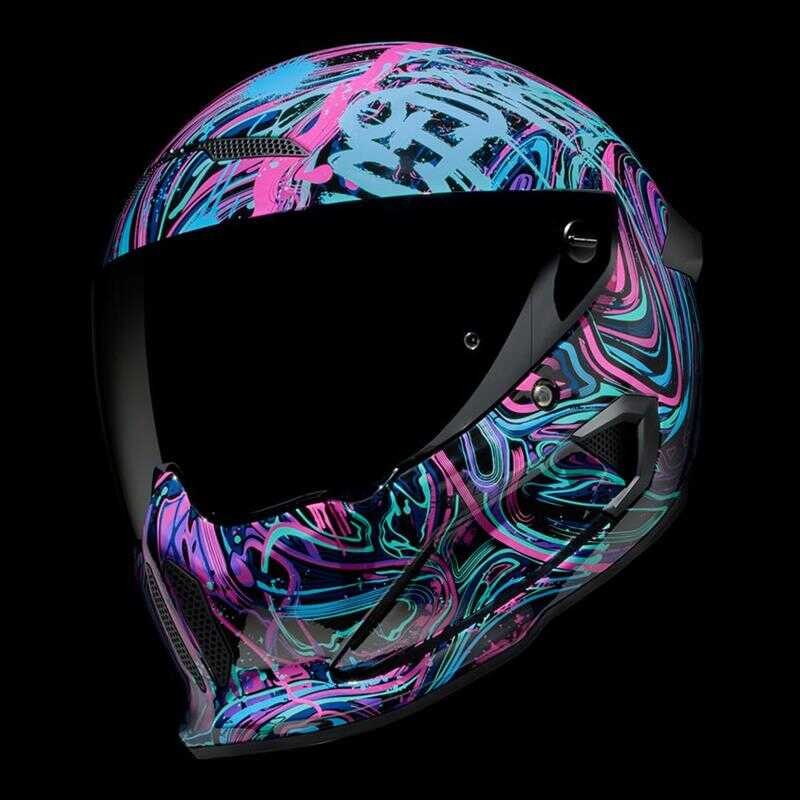crazy novelty motorcycle helmets Motorcycle Helmet Cover - Ogre