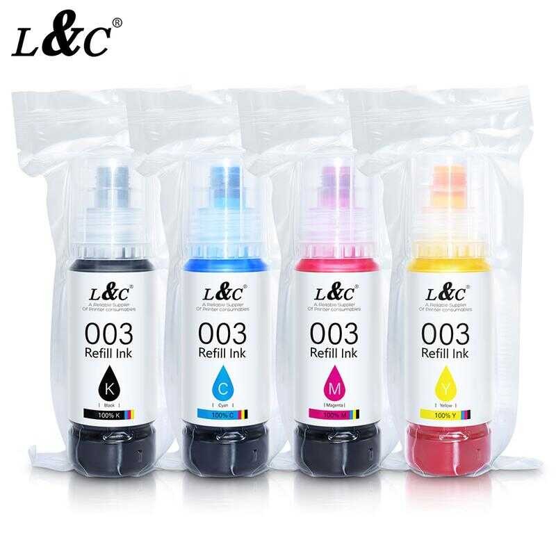 【Ph Ready Stock】Refill Ink For Epson 003 Dye Inkjet Printer L Series ...