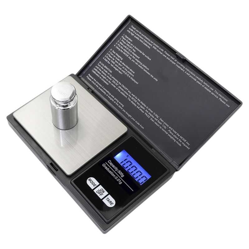 Mini High Precision Jewelry Digital Scale - Portable Gram Weight Scale ...