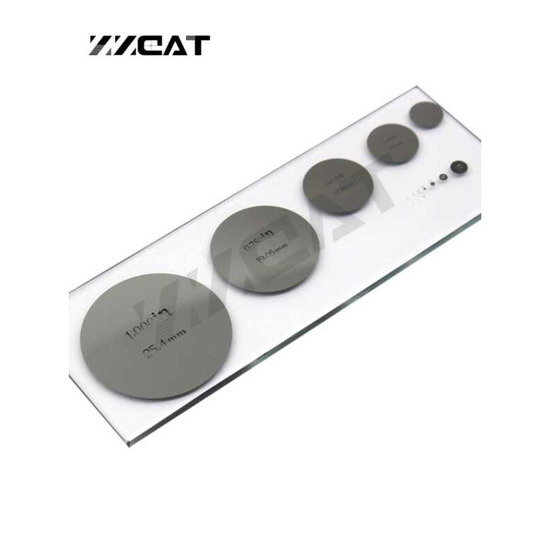 CAT955 Microscope Micrometer Round Reticle Inch Metric Calibration ...