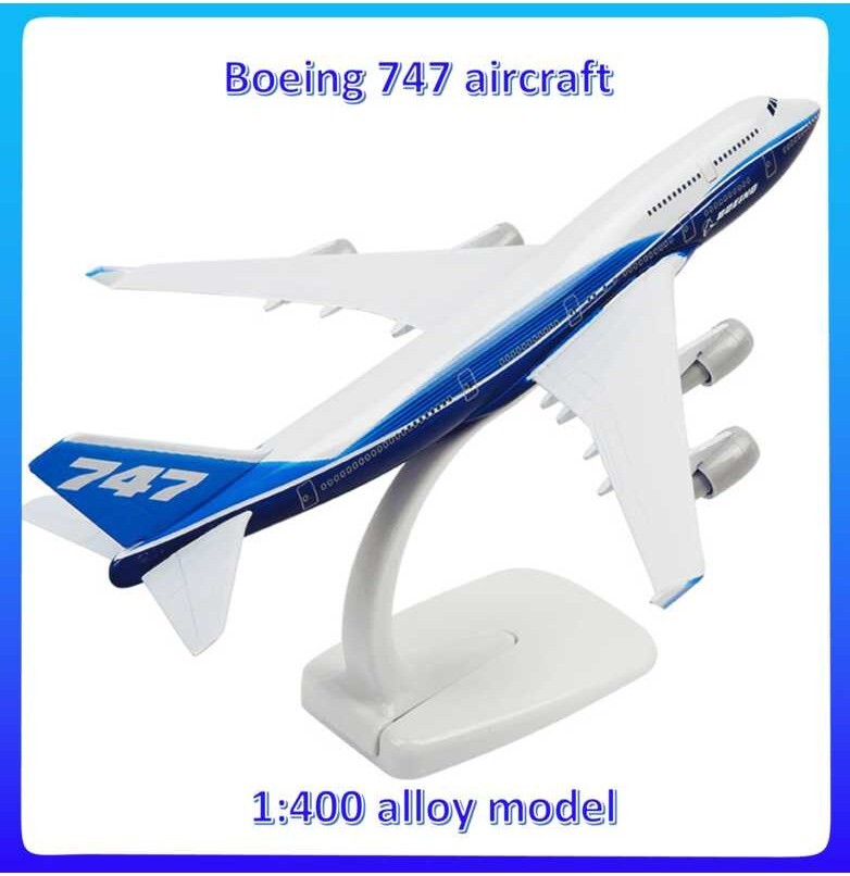 Mô Hình Máy Bay Đài Loan Boeing 747 B747 Bằng Hợp Kim Nhôm Kích Thước