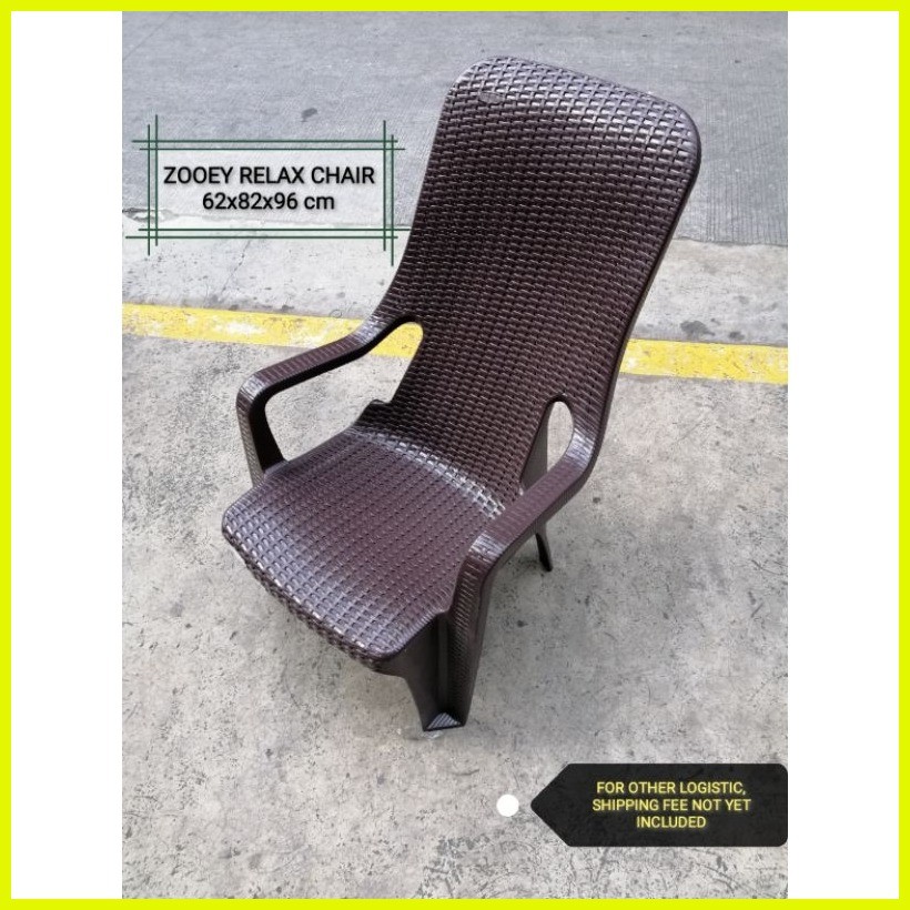 zooey tropical high back rattan chair relax chair (for other logistic