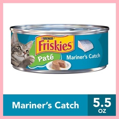 PURINA FRISKIES PATE WET CAT FOOD MARINERS CATCH 5.5 OZ. CAN Shopee Philippines