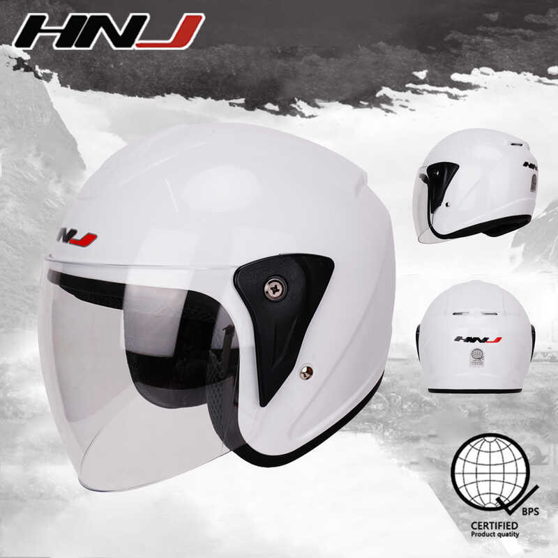 HNJ A4-002 Half Face Motorcycle Helmet Motor Helmet | Shopee Philippines