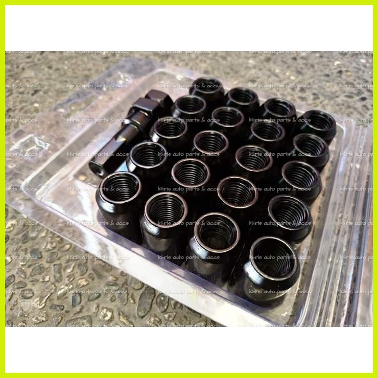 ∈ 20pcs GD STEEL Lug Nuts 12mm x 1.50 Allen Key Wheel Nut Shopee